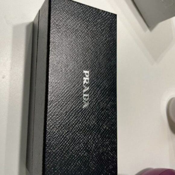 Prada 61mm Oval Sunglasses silver main image 4